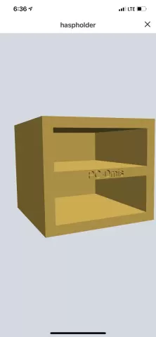 Pcdmis hasp shelf