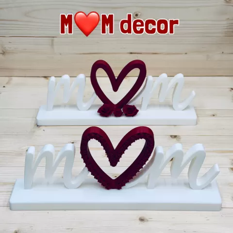 Mum / Mom Decor by ENIQUE3D