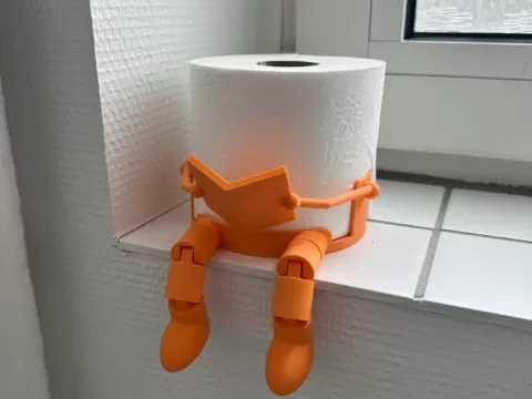 Toilet Paper Buddy – Fun Toilet Paper Holder
