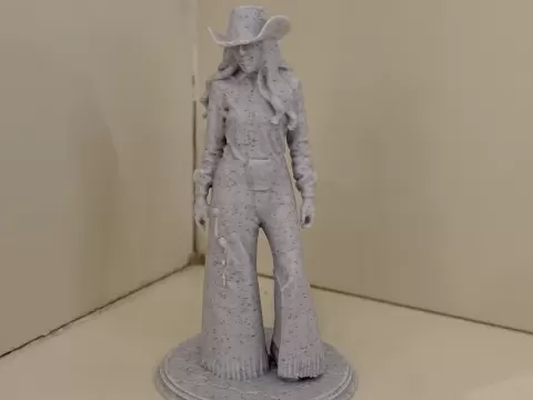 Cowgirl Figure