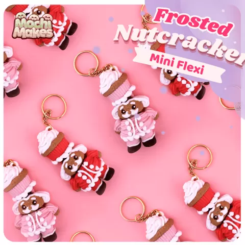 🍰 Mini Cake Nutcracker Flexi 🍰 by Mochi Makes