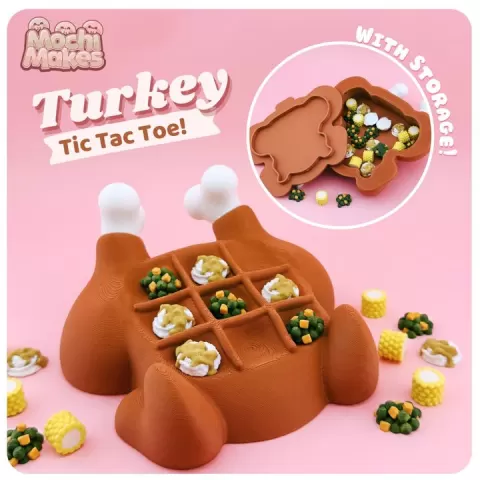🦃✨ Turkey Tic Tac Toe ✨🦃 by Mochi Makes