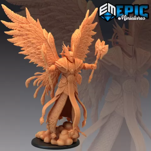 Archangel Axe / High Angel Soldier / Heavenly Paragon / Celestial Guardian by Epic-Miniatures