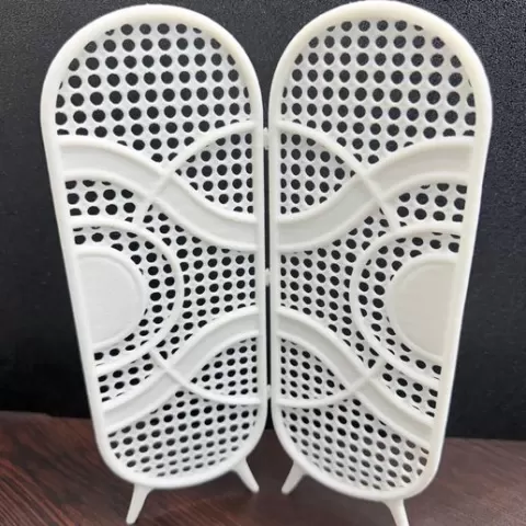 Modern Decorative Partition Panel Set – Abstract Wave Pattern Room Divider 🏠✨