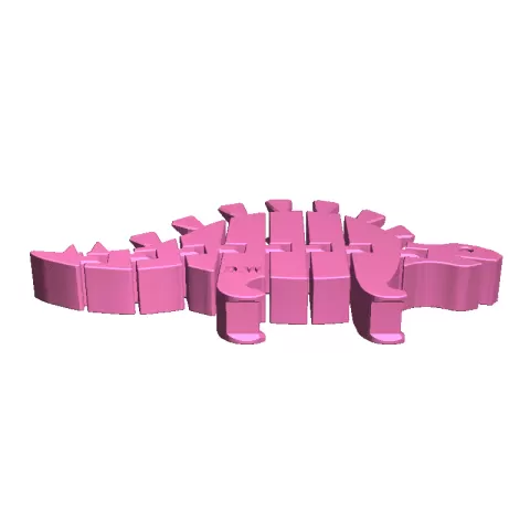 Flexi Stegosaurus - kevinkhill