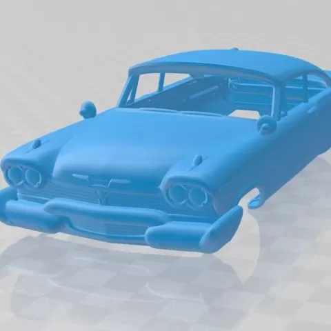 Plymouth Fury Christine 1958 – STL Body Car Only