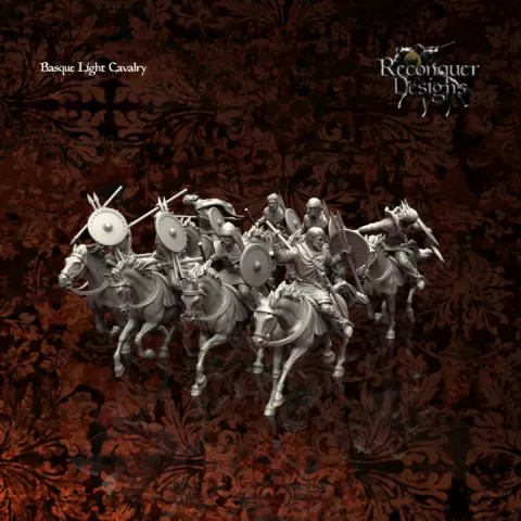 28mm Basque Light Cavalry by Reconquer Designs