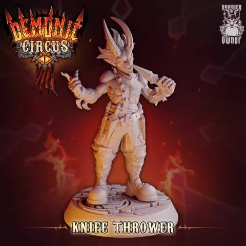 knife thrower by DrunkenDwarf