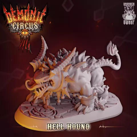 Hell Hound by DrunkenDwarf