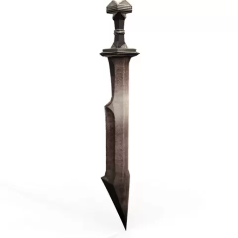 HOBIT DWARF SOLDIRE SWORD