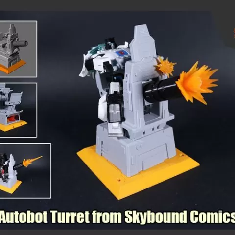 Transformers Autobot Turret from Skybound Comics