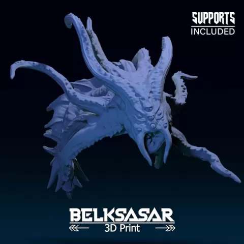 Aboleth in Dynamic Pose by Belksasar