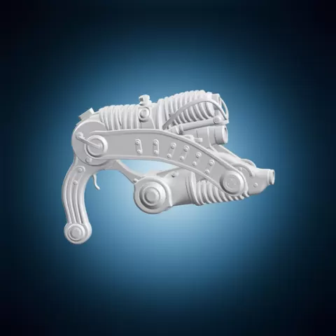 Steampunk Ray Gun Pistol