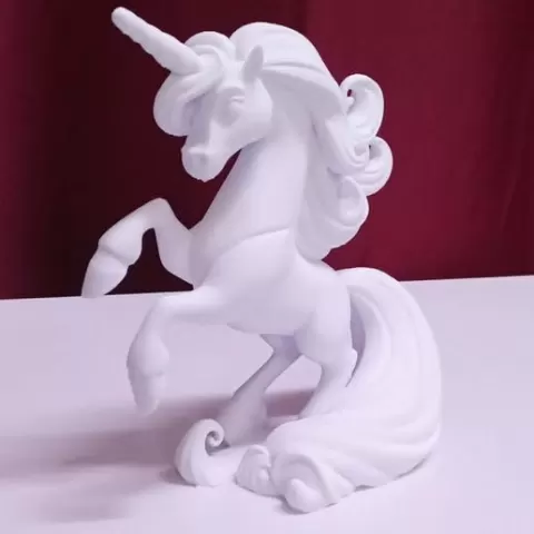 Unicorn statue
