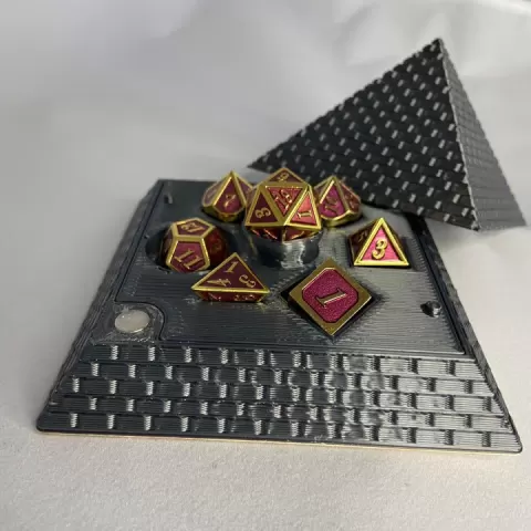 Pyramid Dice Box by Owen K Patrick
