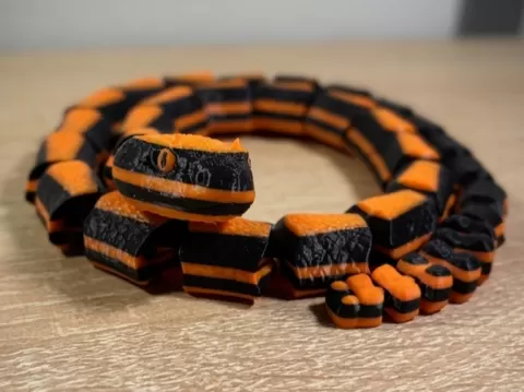 Flexi Articulated Snake 65 cm long