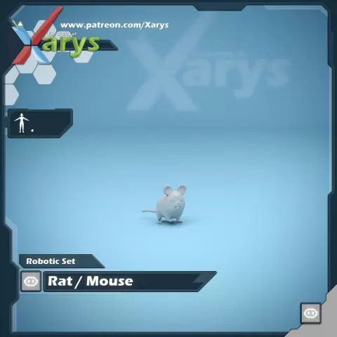 Small rat / mouse by Xarys Games