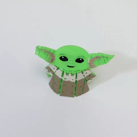 Flexi Articulated Baby Yoda (The Child) from The Mandalorian by Michael Grugel