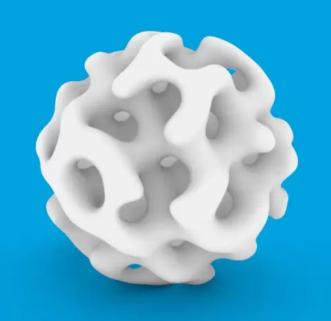 Gyroid Sphere #5 - Luca Grigolato