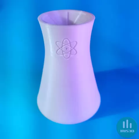 Iqos Ashtray Nuclear Tower (Simpson Inspired) - Iris3Design