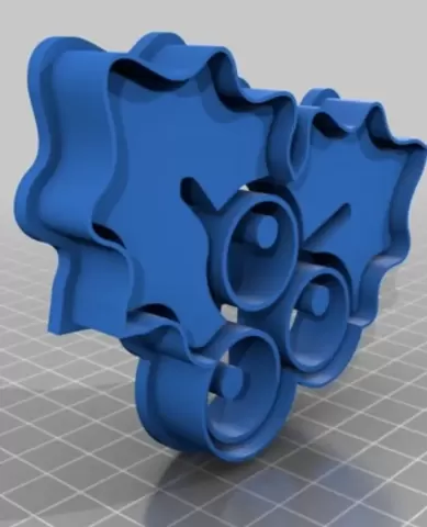 Cookie cutter - 3Dpez