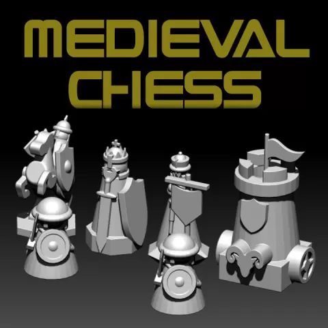 MEDIEVAL CHESS by Juan Imfeld