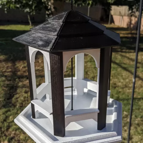 Gazebo Bird Feeder by Patrick R.