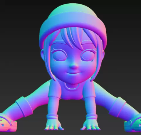 Sweet Chibi Girl - Sweet Chibi Girl - Chibi Fille Douce - Chibi Chica Dulce - فتاة تشيبي لطيفة