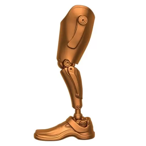 Feet and Ankles / mechanical leg / leg printer / medical leg / leg stl / Running Prosthetics Foot /robotic leg