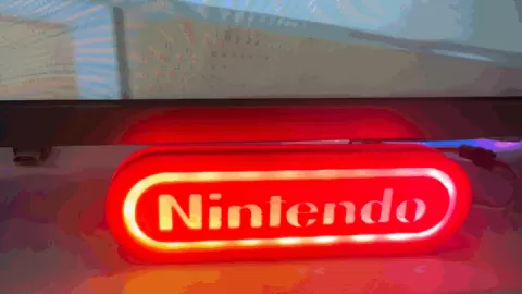 Nintendo led light box - Jimblewiz