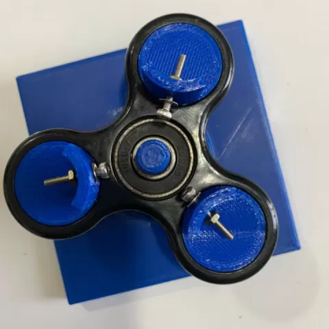 Universal Spool Holder with Fidget Spinner by Varun