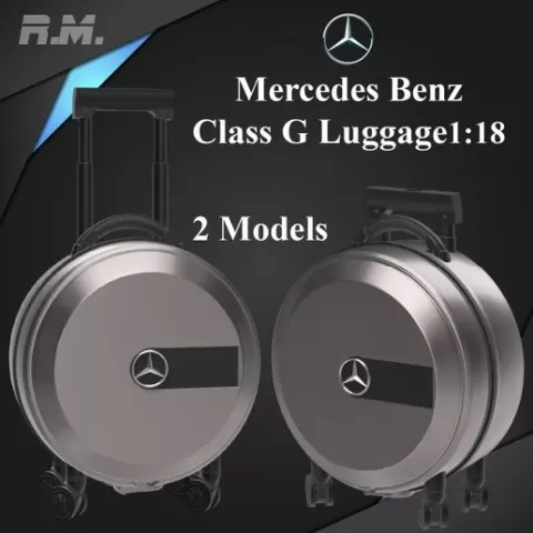 Mercedes Benz Class G Luggage 1 18 scale Maleta Diorama Clase G AMG