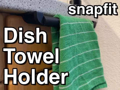 Dish Towel Holder - Clip-On