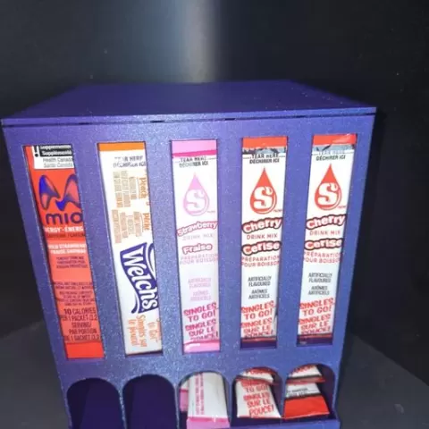 5 Section Single Serve Packet Holder V2*PERSONAL USE ONLY*
