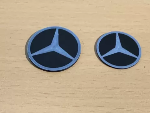 Shopping Cart Chips - Mercedes - 1CHF + 2CHF