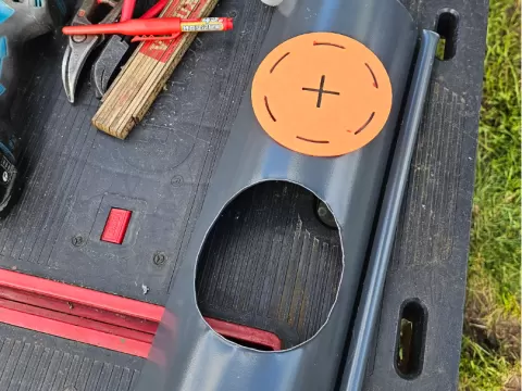 Tpu water drain template