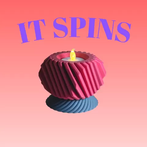 Fidget Spinner Tealight 18
