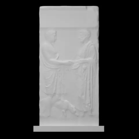 Funerary stele by Scan The World