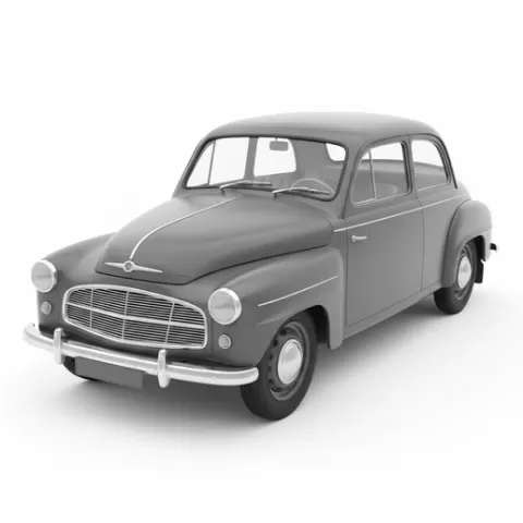 Skoda Popular beginner friendly car STL, car workshop STL, 1970s vintage car STL, car file STL, car trophy STL, track car STL, Italian supercar STL, split parts car STL, car display model, car STL, cartoon car STL, car keychain STL, camber car STL, 1