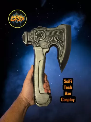 Sci-Fi Axe - Cosplay