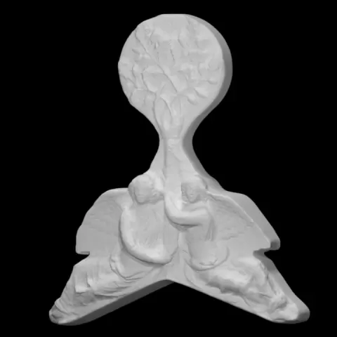 Two Angles with the Oak Coat of Arms of the Rovere by Scan The World