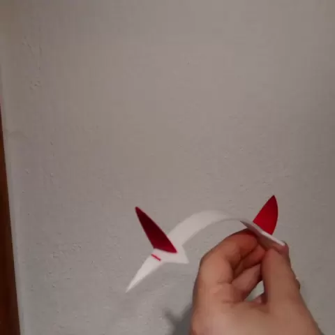 Zero Two Horns with Hairband (Darling in the Franxx) by Carlos