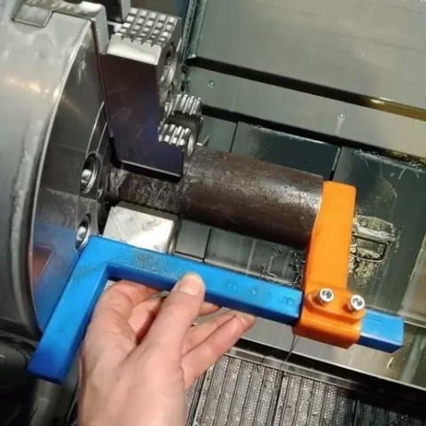 Bar stop lathe