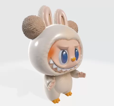 Labubu Peppy Plum