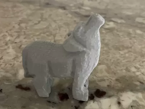 Wolf Figurine