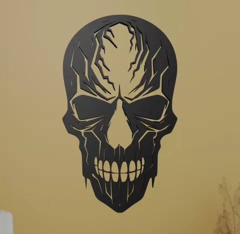 Skull Wall Art - Ri0m0