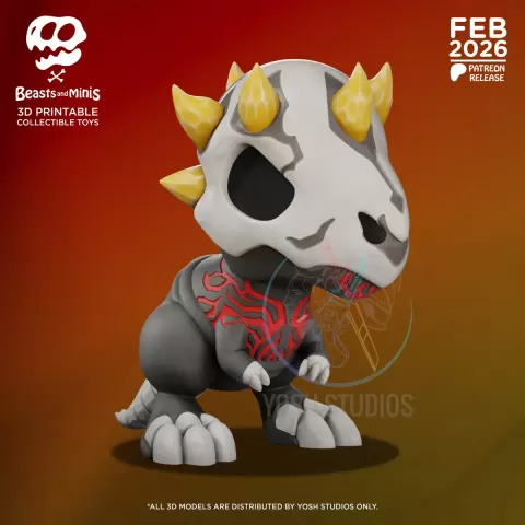 Boney Darth Maul 3D Printer STL file