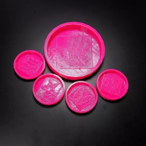 Halloween Coaster Set by Duncan Ryan