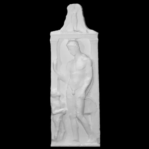 Grave stele by Scan The World