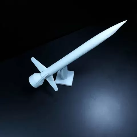 Misil - Rocket testing thinkercad by Alberto Serrano
